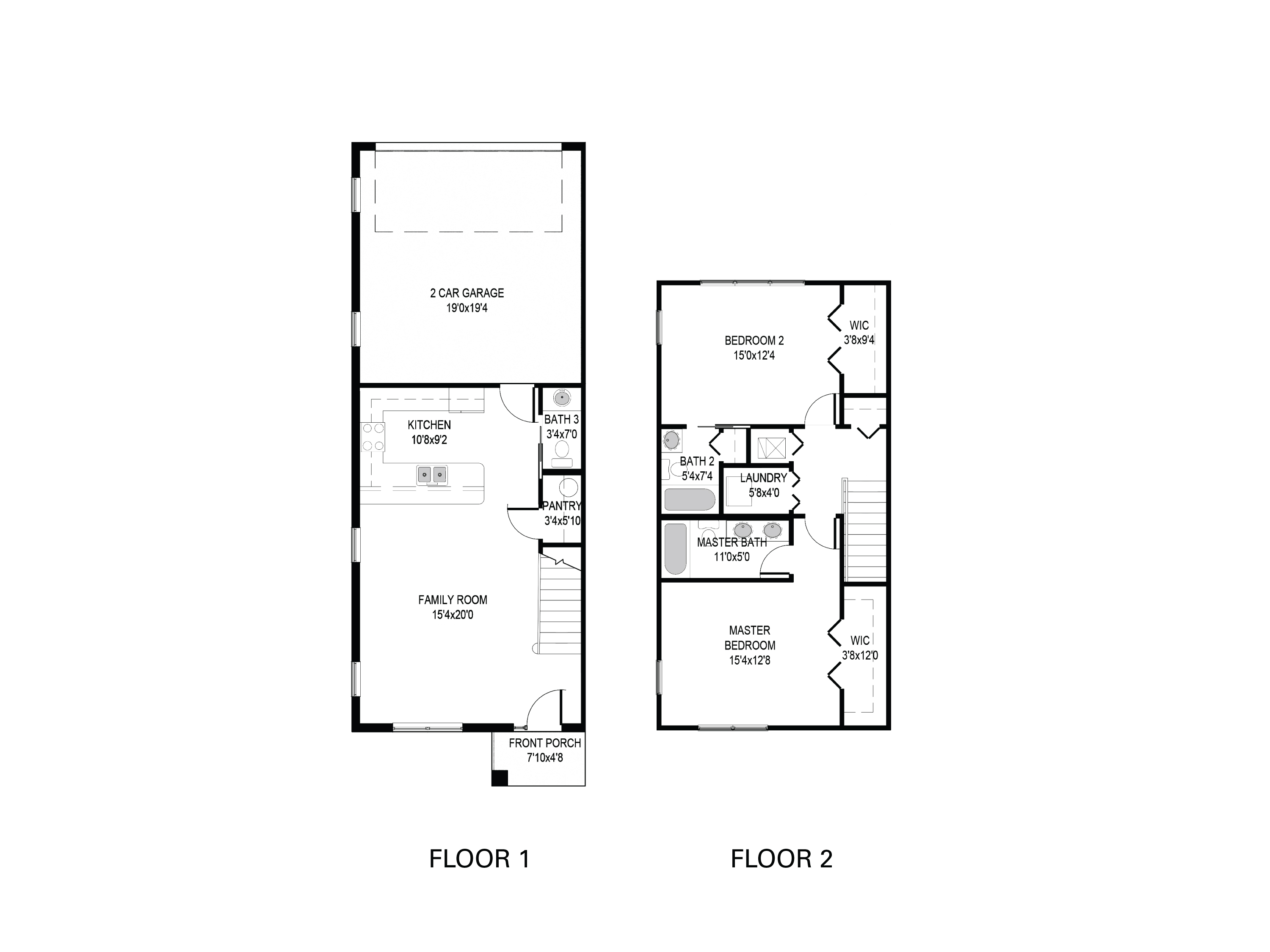 White Oak Floor Plan